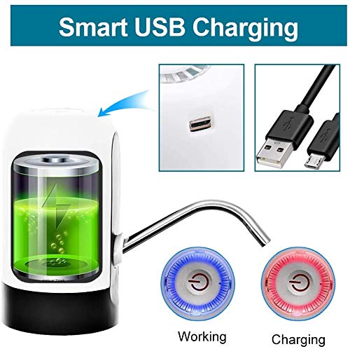 USB Charging Wireless Water Can Dispenser Pump