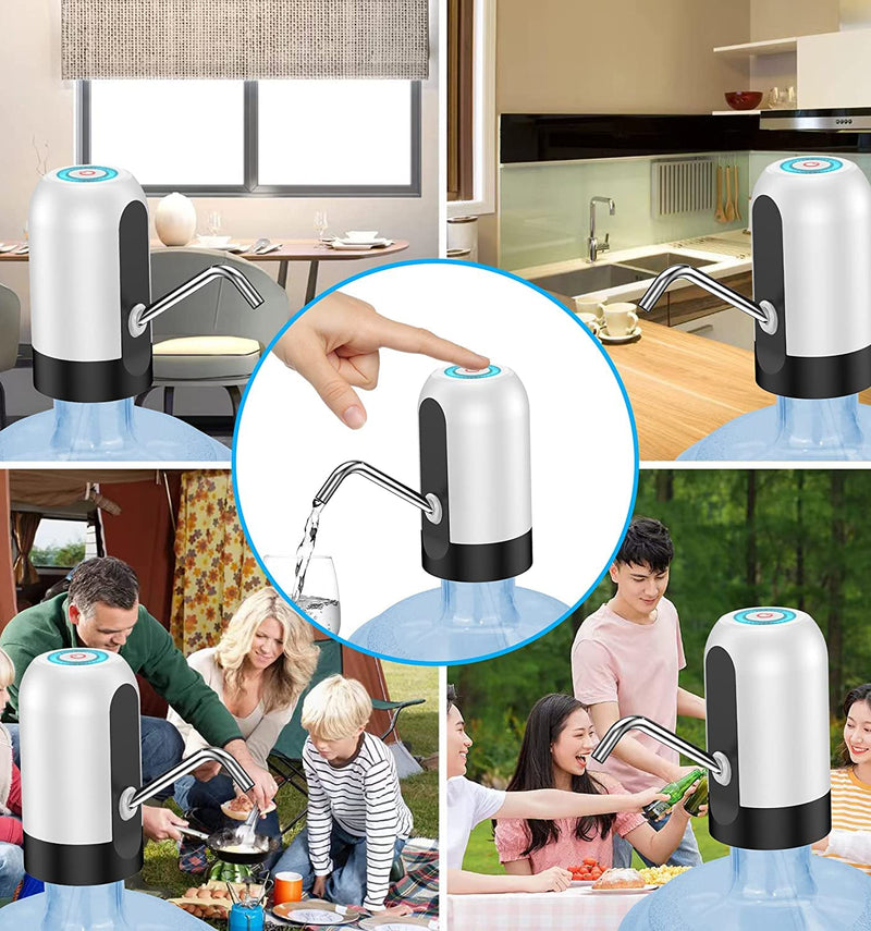 USB Charging Wireless Water Can Dispenser Pump